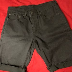 Black Levi Shorts